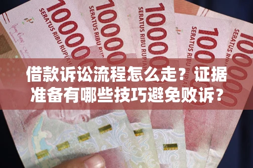 济南借款诉讼流程怎么走？证据准备有哪些技巧避免败诉？