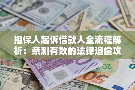 济南担保人起诉借款人全流程解析：亲测有效的法律追偿攻略