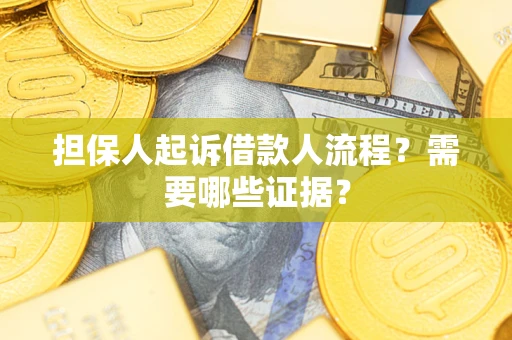济南担保人起诉借款人流程?需要哪些证据? 济南担保人起诉借款人流程?需要哪些证据?