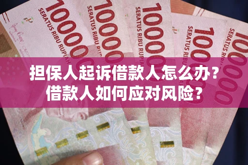 济南担保人起诉借款人怎么办？借款人如何应对风险？